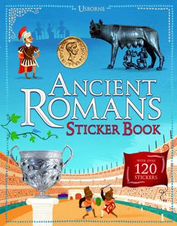 Ancient Rome Sticker Book  9781409582229 Front Cover