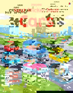 First Sticker Book Cars  9781409582434 Front Cover