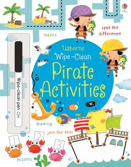 Wipe-Clean Pirate Activities  9781409582793 Front Cover