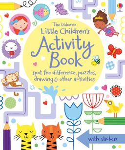 Little Children's Activity Book Spot-The-difference Puzzles Draw