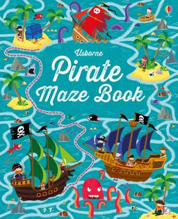 Pirate Maze Book  9781409598510 Front Cover