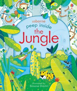 Peep Inside Jungle Bb  9781409599159 Front Cover