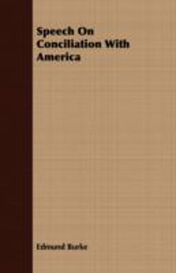 Speech on Conciliation with Americ