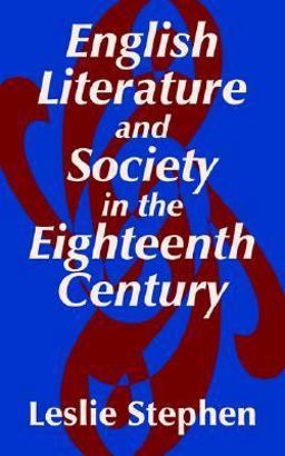 English Literature and Society in the Eighteenth Century