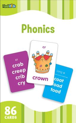 Phonics (Flash Kids Flash Cards)  9781411434813 Front Cover