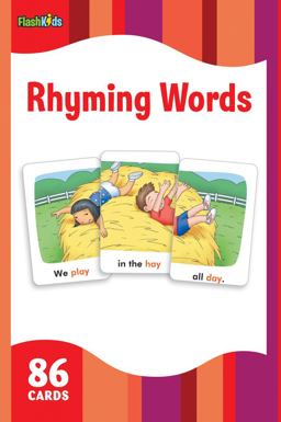 Rhyming Words (Flash Kids Flash Cards)  9781411434943 Front Cover