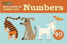 Write-On Wipe-off Learning Cards: Numbers  9781411463400 Front Cover