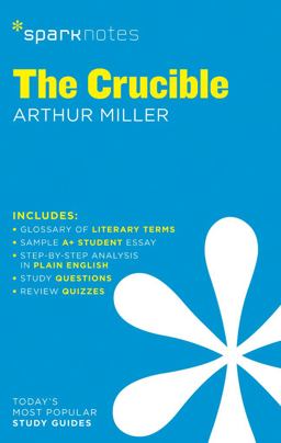Crucible SparkNotes Literature Guide  9781411469501 Front Cover