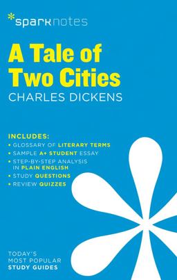 Tale of Two Cities SparkNotes Literature Guide  9781411469662 Front Cover