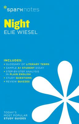 Night SparkNotes Literature Guide  9781411469709 Front Cover