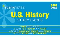 U. S. History SparkNotes Study Cards