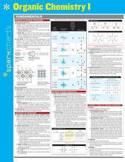 Spark Charts Organic Chemistry I