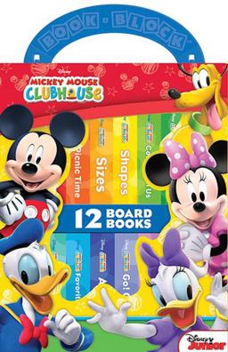 Disney Junior Mickey Mouse Clubhouse: 12 Board Books