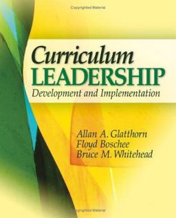 Curriculum Leadership Development and Implementation  9781412904261 Front Cover
