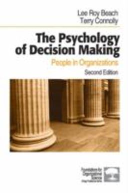 Psychology of Decision Making People in Organizations 2nd 9781412904407 Front Cover