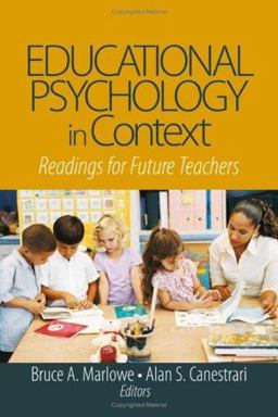 Educational Psychology in Context Readings for Future Teachers  9781412913881 Front Cover