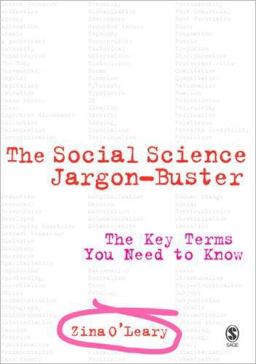 Social Science Jargon Buster The Key Terms You Need to Know  9781412921770 Front Cover
