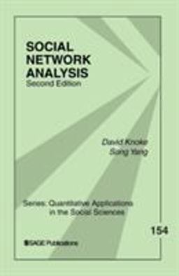 Social Network Analysis 2nd 9781412927499 Front Cover