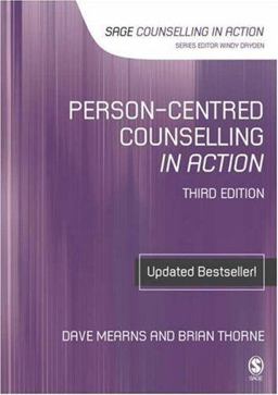 Person-Centred Counselling in Action 3rd 9781412928557 Front Cover