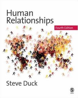 Human Relationships 4th 9781412929998 Front Cover
