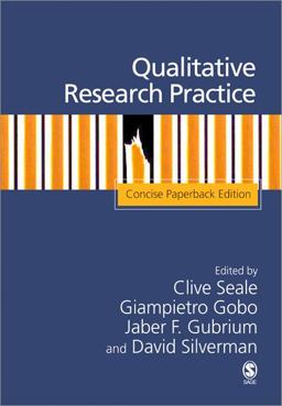 Qualitative Research Practice Concise Paperback Edition  9781412934206 Front Cover