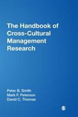 The Handbook of Cross-Cultural Management Research The Handbook of Cross-Cultural Management Research