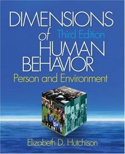 Dimensions of Human Behavior Person and Environment 3rd 9781412941259 Front Cover