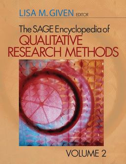 SAGE Encyclopedia of Qualitative Research Methods  9781412941631 Front Cover