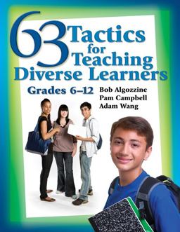 63 Tactics for Teaching Diverse Learners, Grades 6-12  9781412942423 Front Cover