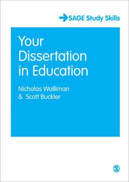 Your Dissertation in Education  9781412946230 Front Cover
