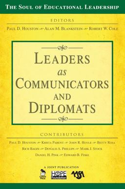 Leaders As Communicators and Diplomats  9781412949446 Front Cover
