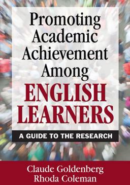 Promoting Academic Achievement among English Learners A Guide to the Research  9781412955492 Front Cover