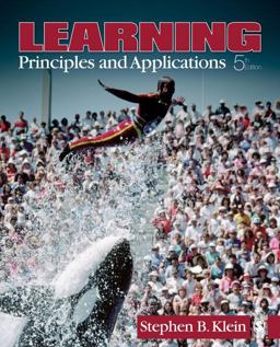 Learning Principles and Applications 5th 9781412956529 Front Cover