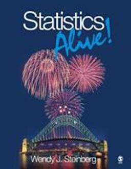 Statistics Alive!  9781412956574 Front Cover