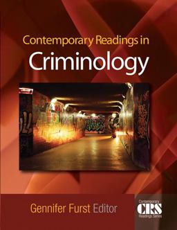 Contemporary Readings in Criminology  9781412956628 Front Cover