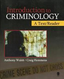 Introduction to Criminology A Text/Reader  9781412956833 Front Cover
