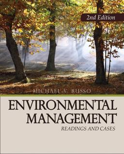 Environmental Management Readings and Cases 2nd 9781412958493 Front Cover