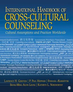 International Handbook of Cross-Cultural Counseling Cultural Assumptions and Practices Worldwide  9781412959568 Front Cover