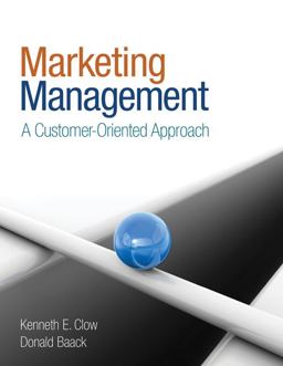 Marketing Management A Customer-Oriented Approach  9781412963121 Front Cover