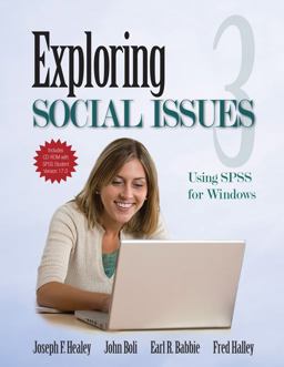 Exploring Social Issues Using SPSS for Windows 3rd 9781412964227 Front Cover