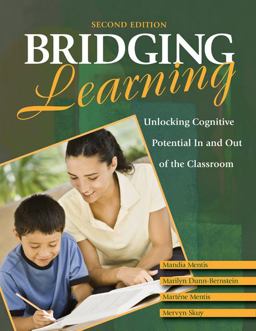 Bridging Learning Unlocking Cognitive Potential in and Out of the Classroom 2nd 9781412969956 Front Cover