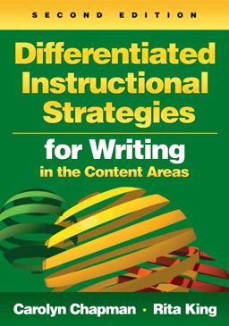 Differentiated Instructional Strategies for Writing in the Content Areas 2nd 9781412972321 Front Cover