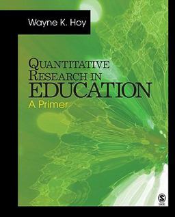 Quantitative Research in Education A Primer  9781412973267 Front Cover