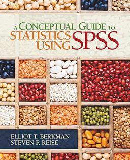 Conceptual Guide to Statistics Using SPSS  9781412974066 Front Cover
