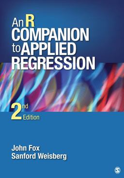 R Companion to Applied Regression 2nd 9781412975148 Front Cover
