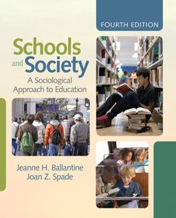 Schools and Society A Sociological Approach to Education 4th 9781412979245 Front Cover