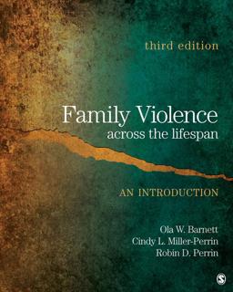 Family Violence Across the Lifespan An Introduction 3rd 9781412981781 Front Cover