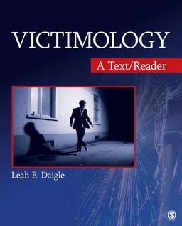 Victimology A Text/Reader  9781412987325 Front Cover
