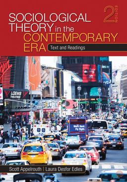 Sociological Theory in the Contemporary Era Text and Readings 2nd 9781412987615 Front Cover