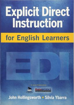 Explicit Direct Instruction for English Learners  9781412988414 Front Cover